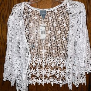 Women's white light jacket